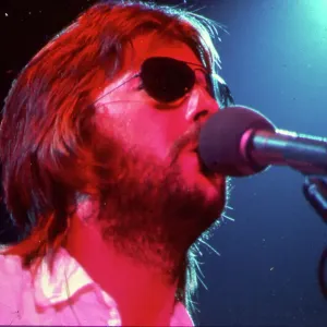 Eric Clapton Perfoming In Sunglasses Eric Clapton Perfoming In Sunglasses