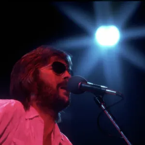 Eric Clapton Perfoming In Sunglasses Eric Clapton Perfoming In Sunglasses