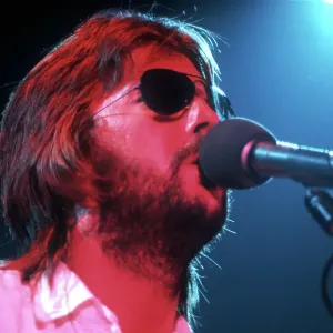 Eric Clapton Perfoming In Sunglasses Eric Clapton Perfoming In Sunglasses