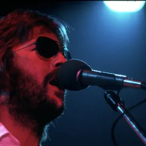 Eric Clapton Perfoming In Sunglasses Eric Clapton Perfoming In Sunglasses