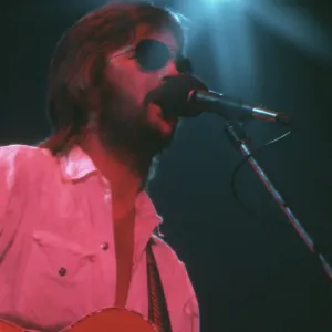 Eric Clapton Perfoming In Sunglasses Eric Clapton Perfoming In Sunglasses