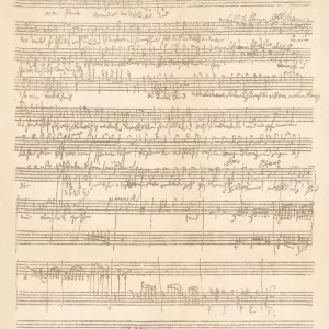 Erlkönig Composition Sketch Print Erlkönig Composition Sketch Print