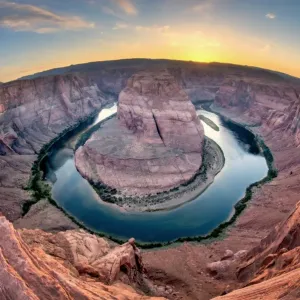 erosion, Horseshoe Bend, Arizona erosion, Horseshoe Bend, Arizona