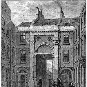 Essex Water Gate, Strand, London (illustration)