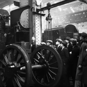 Eton Boys At Swindon Works