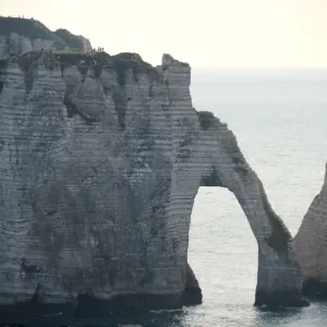 Etretat of Falaise d Amont