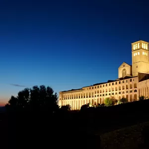 Evening in Assisi, Italy