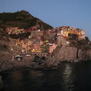 Evening mood at Manarola