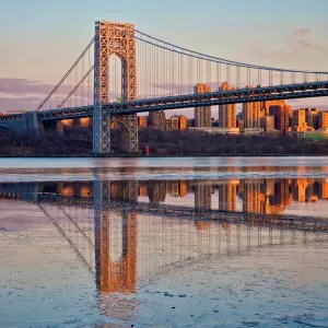 Evening Sunlight on the George Washington Bridge