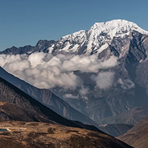 Everest region mountain landscape, Everest national park