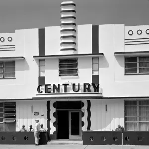 Exterior View Of The Century Hotel In Miami