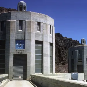 Exterior View Of The Hoover Dam Exterior View Of The Hoover Dam