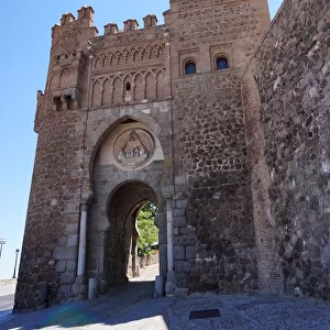 FaAzade of the Puerta del Sol, City Gate, Toledo, Spain