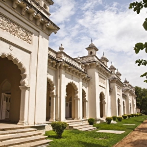 Facade of Palace, Chowmahalla Palace, Hyderabad, Andhra Pradesh, India