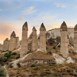 Fairy Chimneys in Red Valley Print Fairy Chimneys in Red Valley Print