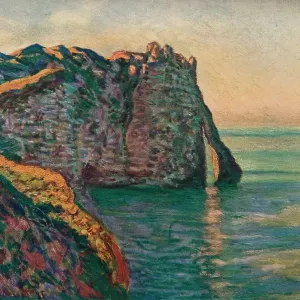 Falaises A Etretat, 1885 Falaises A Etretat, 1885