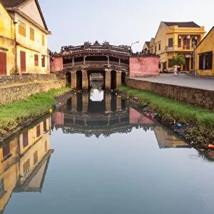 Famous japanese covered bridge, Hoi An, Vietnam