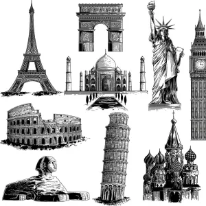 Famous landmarks