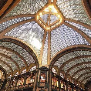 Famous shopping arcade Gallery San Federico, Turin