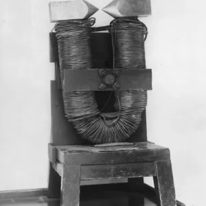 Faraday's Horseshoe Magnet Print Faraday's Horseshoe Magnet Print