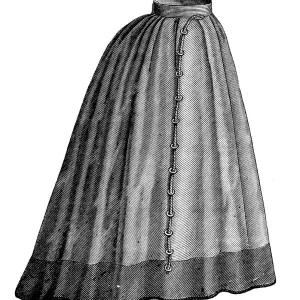 Fashion clothes and hairstyle models from the 1800s Fashion clothes and hairstyle models from the 1800s