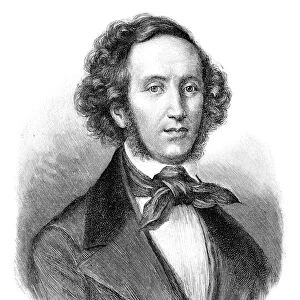 Felix Mendelssohn Bartholdy composer portrait 1897