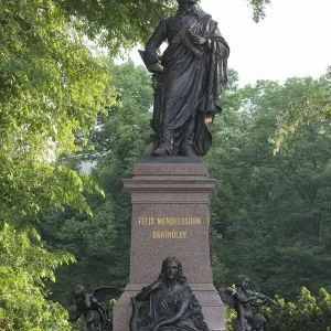 Felix Mendelssohn Bartholdy Memorial, Leipzig, Saxony, Germany