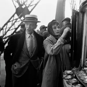 Filming Funny Face, 1956 Filming Funny Face, 1956
