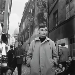 Filming Funny Face, 1956 Filming Funny Face, 1956