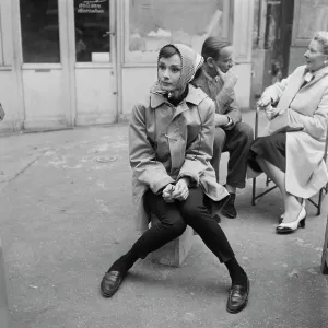 Filming Funny Face, 1956 Filming Funny Face, 1956