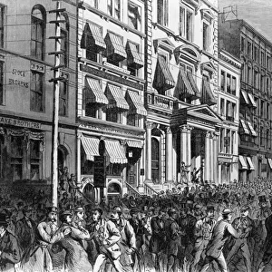Financial Panic in New York 1873