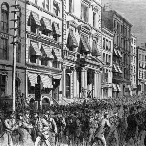 Financial Panic in New York 1873