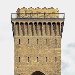 Finower water tower, 1918, brick expressionism, Finow, Eberswalde, Brandenburg, Germany