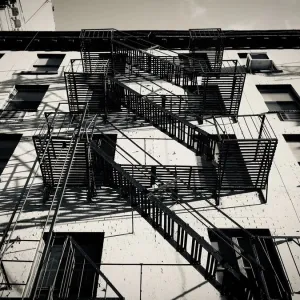 Fire escape Fire escape