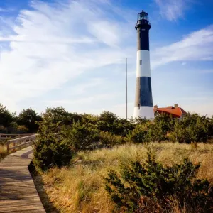 Fire Island Lighthouse from the Bay Fire Island Lighthouse from the Bay