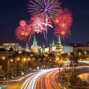 Firework over Kremlin