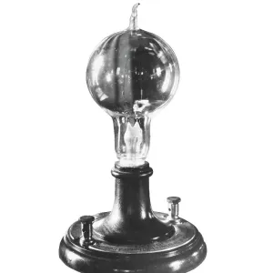 The First Light Bulb Of Edison The First Light Bulb Of Edison