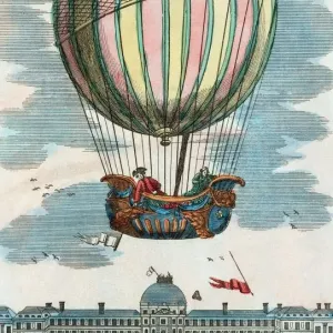 Hydrogen Balloon Flight Print Hydrogen Balloon Flight Print