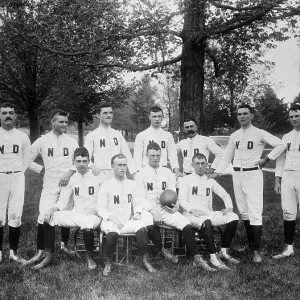 First Notre Dame Football Team First Notre Dame Football Team