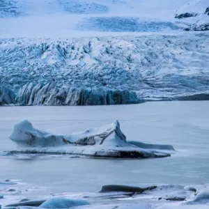 Fjallsarlon at the Vatnajokull glacier, Austurland, Iceland Fjallsarlon at the Vatnajokull glacier, Austurland, Iceland