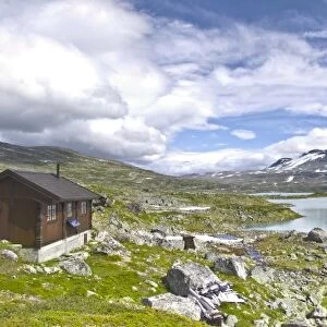 Fjell hut in Norway, Europe