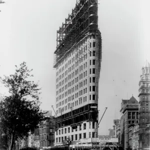 Flatiron Building Under Construction