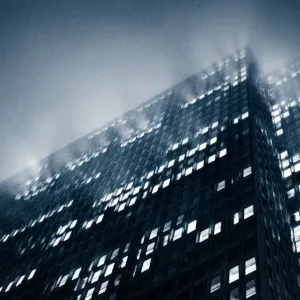 Foggy night Foggy night