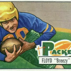 Football Card Of Breezy Reid