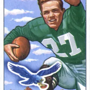 Football Card Of Clyde Scott