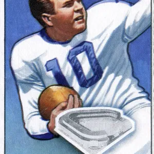 Football Card Of Joe Golding