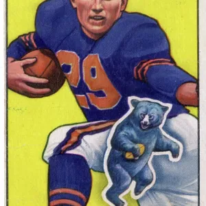 Football Card Of John Hoffman