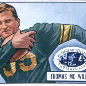 Football Card Of Thomas McWilliams