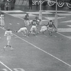 A Football Game in Progress A Football Game in Progress