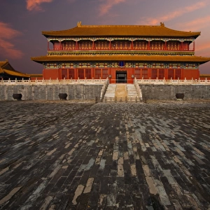 Forbidden City Building Wet Floor